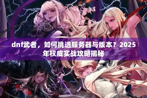 dnf武者，如何挑选服务器与版本？2025年权威实战攻略揭秘