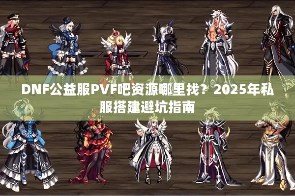 DNF公益服PVF吧资源哪里找？2025年私服搭建避坑指南