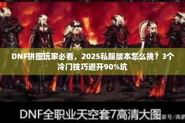 DNF拼图玩家必看，2025私服版本怎么挑？3个冷门技巧避开90%坑