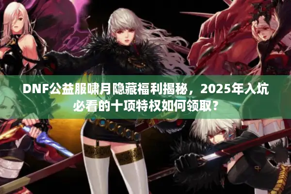 DNF公益服啸月隐藏福利揭秘，2025年入坑必看的十项特权如何领取？