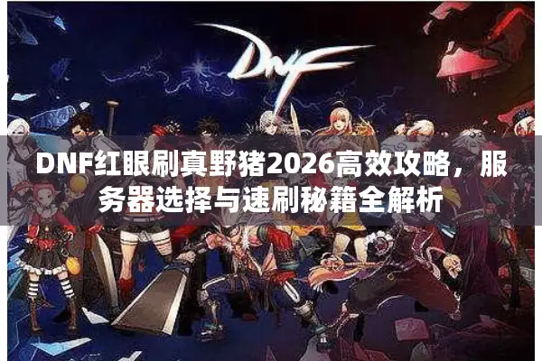 DNF红眼刷真野猪2026高效攻略，服务器选择与速刷秘籍全解析