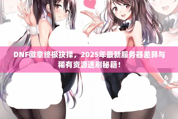 DNF徽章终极抉择，2025年最新服务器差异与稀有资源速刷秘籍！