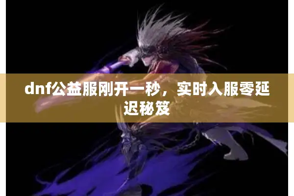 dnf公益服刚开一秒，实时入服零延迟秘笈
