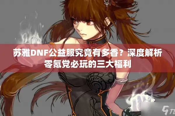 苏雅DNF公益服究竟有多香？深度解析零氪党必玩的三大福利