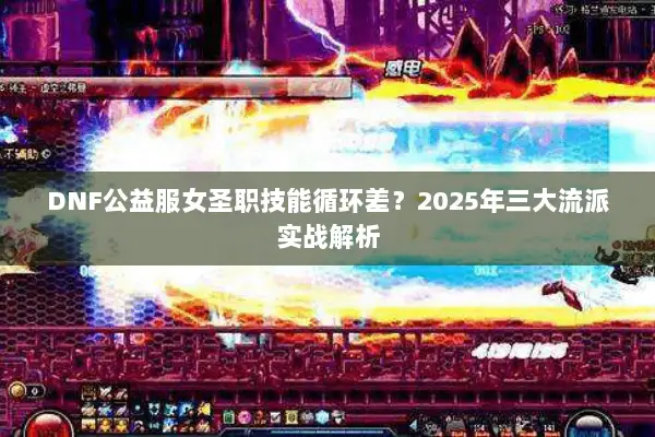 DNF公益服女圣职技能循环差？2025年三大流派实战解析