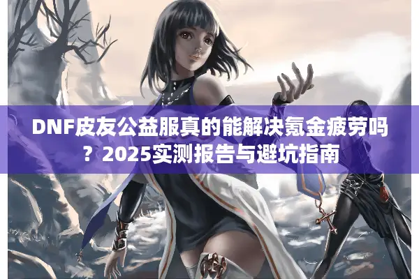 DNF皮友公益服真的能解决氪金疲劳吗？2025实测报告与避坑指南
