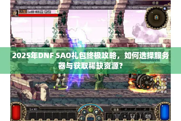 2025年DNF SAO礼包终极攻略，如何选择服务器与获取稀缺资源？