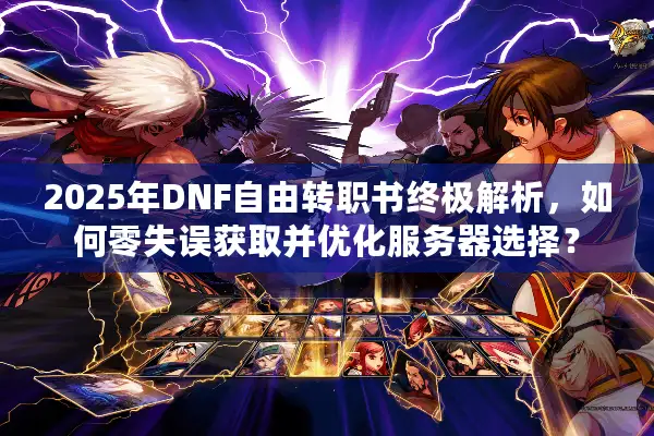 2025年DNF自由转职书终极解析，如何零失误获取并优化服务器选择？