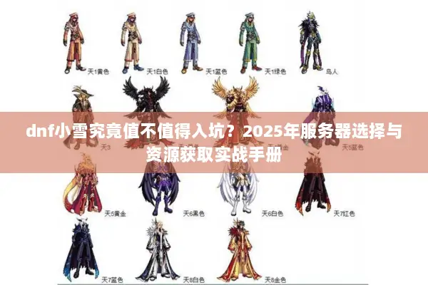 dnf小雪究竟值不值得入坑？2025年服务器选择与资源获取实战手册