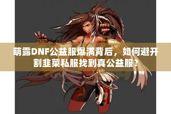 萌露DNF公益服爆满背后，如何避开割韭菜私服找到真公益服？