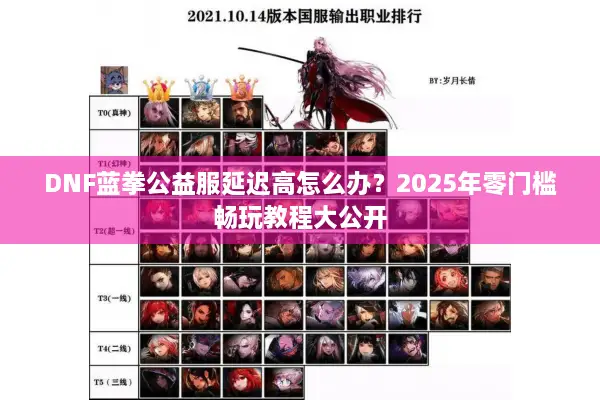 DNF蓝拳公益服延迟高怎么办？2025年零门槛畅玩教程大公开