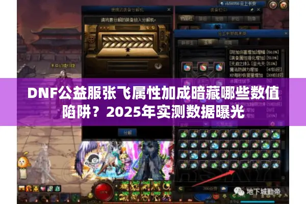 DNF公益服张飞属性加成暗藏哪些数值陷阱？2025年实测数据曝光
