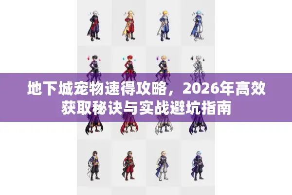 地下城宠物速得攻略，2026年高效获取秘诀与实战避坑指南
