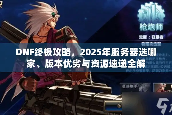 DNF终极攻略，2025年服务器选哪家、版本优劣与资源速递全解