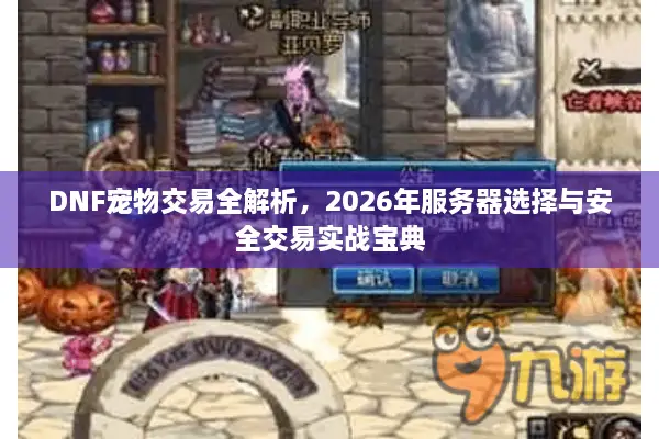 DNF宠物交易全解析，2026年服务器选择与安全交易实战宝典