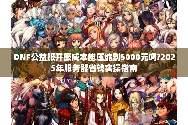 DNF公益服开服成本能压缩到5000元吗?2025年服务器省钱实操指南