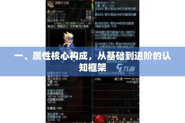 一、属性核心构成，从基础到进阶的认知框架