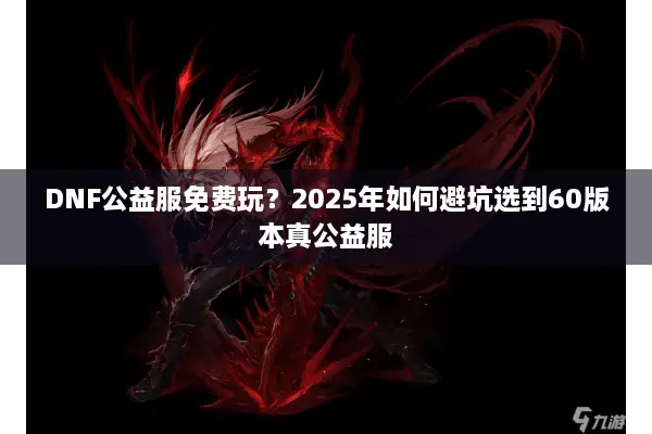 DNF公益服免费玩？2025年如何避坑选到60版本真公益服