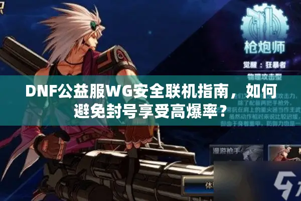 DNF公益服WG安全联机指南，如何避免封号享受高爆率？