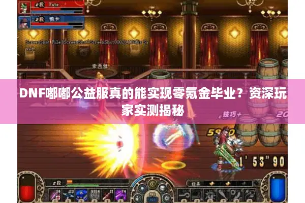 DNF嘟嘟公益服真的能实现零氪金毕业？资深玩家实测揭秘