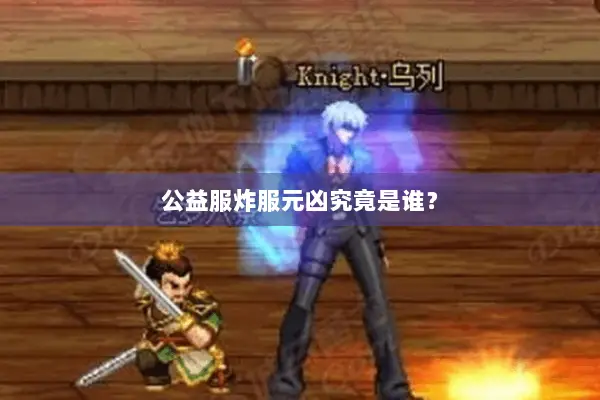 公益服炸服元凶究竟是谁？