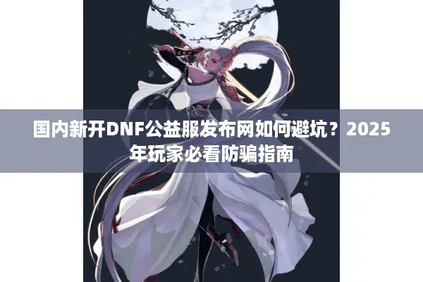 国内新开DNF公益服发布网如何避坑？2025年玩家必看防骗指南