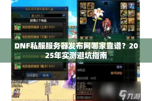 DNF私服服务器发布网哪家靠谱？2025年实测避坑指南