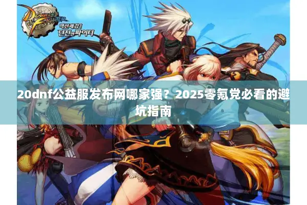 20dnf公益服发布网哪家强？2025零氪党必看的避坑指南