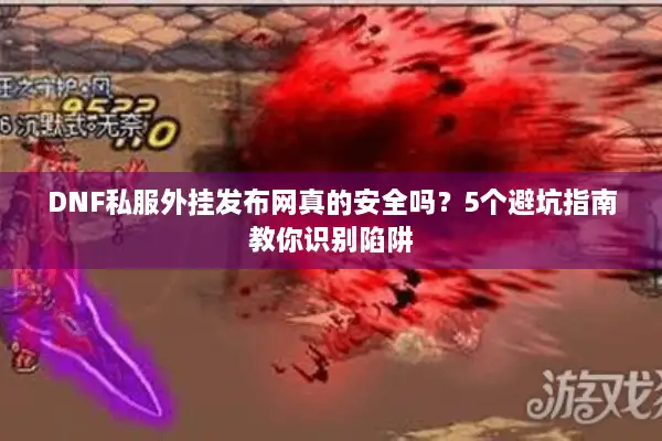 DNF私服外挂发布网真的安全吗？5个避坑指南教你识别陷阱