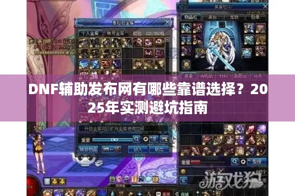 DNF辅助发布网有哪些靠谱选择？2025年实测避坑指南