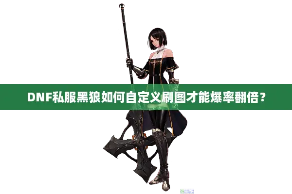 DNF私服黑狼如何自定义刷图才能爆率翻倍？
