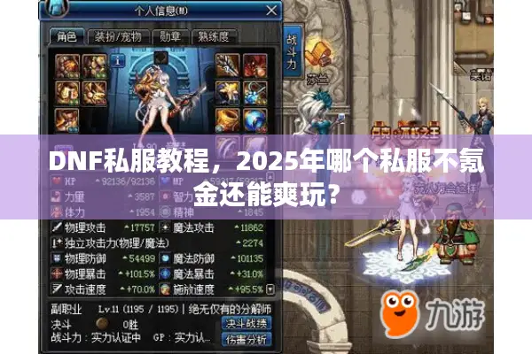 DNF私服教程，2025年哪个私服不氪金还能爽玩？