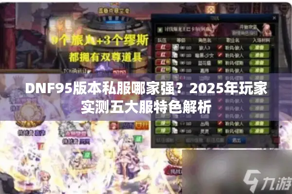 DNF95版本私服哪家强？2025年玩家实测五大服特色解析