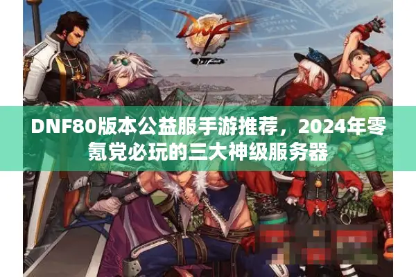 DNF80版本公益服手游推荐，2024年零氪党必玩的三大神级服务器