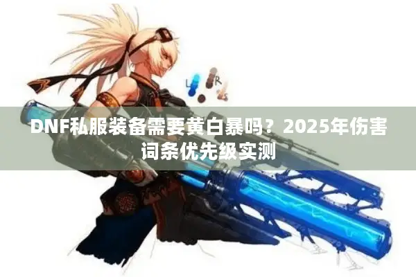 DNF私服装备需要黄白暴吗？2025年伤害词条优先级实测