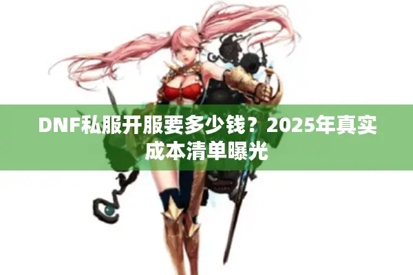 DNF私服开服要多少钱？2025年真实成本清单曝光