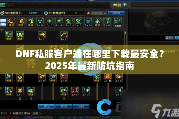 DNF私服客户端在哪里下载最安全？2025年最新防坑指南