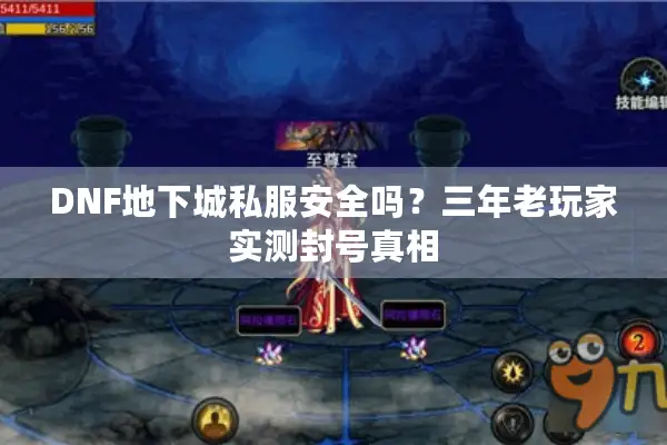 DNF地下城私服安全吗？三年老玩家实测封号真相