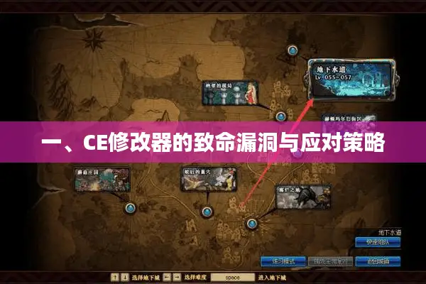 一、CE修改器的致命漏洞与应对策略