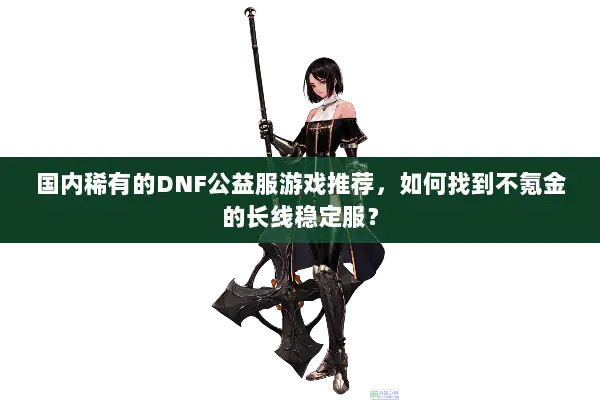 国内稀有的DNF公益服游戏推荐，如何找到不氪金的长线稳定服？