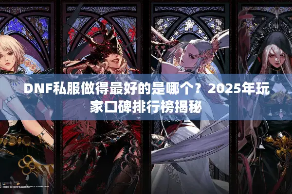 DNF私服做得最好的是哪个？2025年玩家口碑排行榜揭秘
