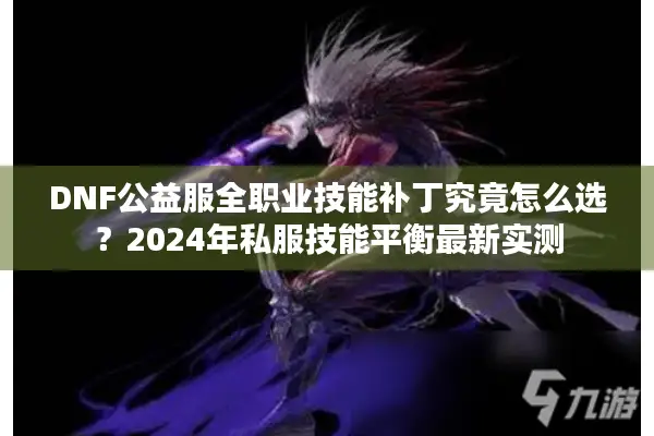 DNF公益服全职业技能补丁究竟怎么选？2024年私服技能平衡最新实测