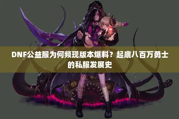 DNF公益服为何频现版本爆料？起底八百万勇士的私服发展史