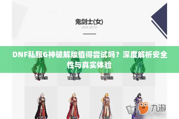 DNF私服G神破解版值得尝试吗？深度解析安全性与真实体验