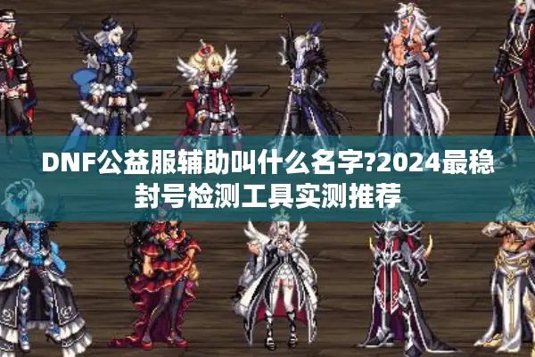 DNF公益服辅助叫什么名字?2024最稳封号检测工具实测推荐