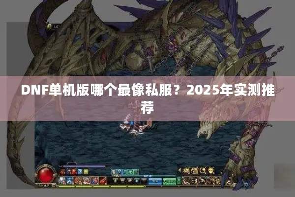 DNF单机版哪个最像私服？2025年实测推荐
