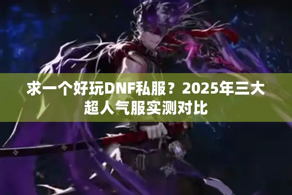求一个好玩DNF私服？2025年三大超人气服实测对比
