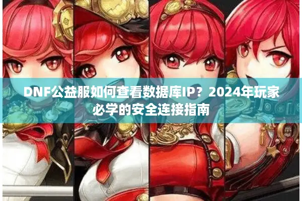 DNF公益服如何查看数据库IP？2024年玩家必学的安全连接指南