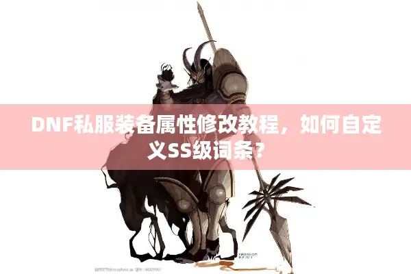 DNF私服装备属性修改教程，如何自定义SS级词条？