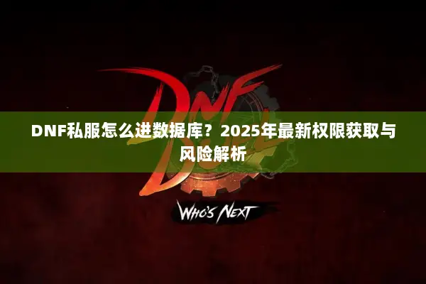 DNF私服怎么进数据库？2025年最新权限获取与风险解析